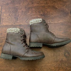 Cute Brown Ankle Boots